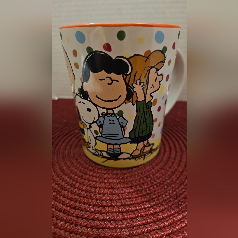 Colorful Peanuts Character Mug